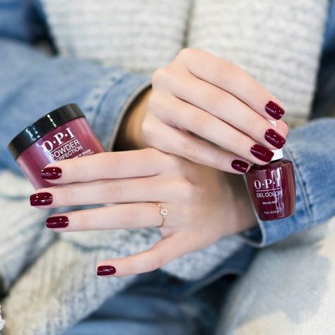 Fall Nails Opi, Opi Malaga Wine, Malaga Wine, Dark Nail, Dark Nail Polish, Nails Opi, Nail Time, Elegant Beauty, Best Nail Polish