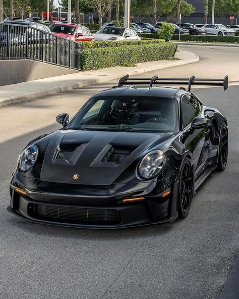 992 gt3rs • Instagram Black Porsche, Porsche Sports Car, Porsche Gt3, Gt3 Rs, Classy Cars, Fancy Cars, Porsche Cars, Pretty Cars, Expensive Cars