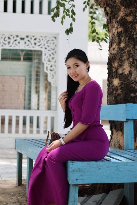 #school #schooltips #backtoschool #schoollife How To Look Attractive, Female Celebrity Fashion, Myanmar Traditional Dress, Myanmar Dress Design, Indian Bridal Fashion, Korean Girl Fashion, Asian Fashion, Myanmar, Traditional Dresses