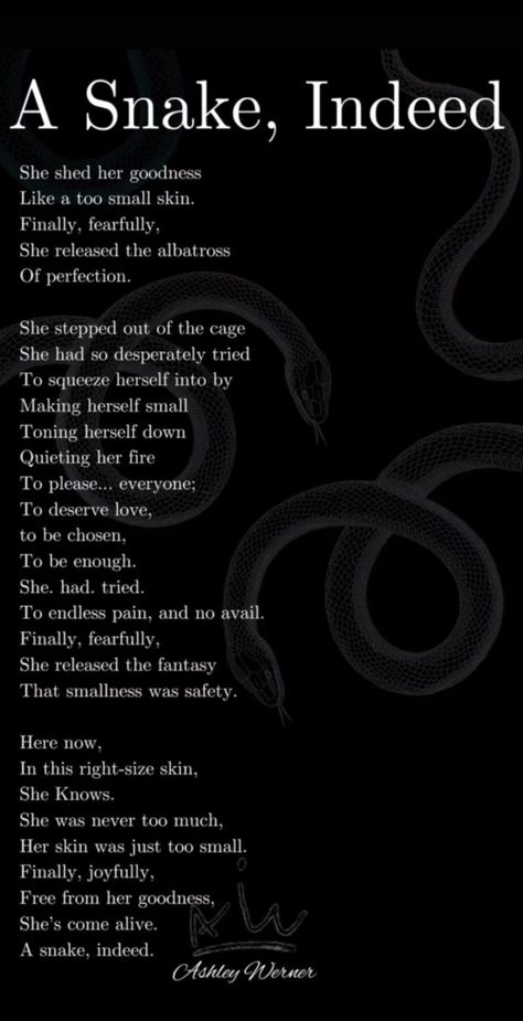 Snake Quotes Beautiful, Quotes About Snakes, Snake Quotes, Snake Meaning, Snake God, Dangerous Quotes, Witchy Diy, Strong Mind Quotes, Strong Mind