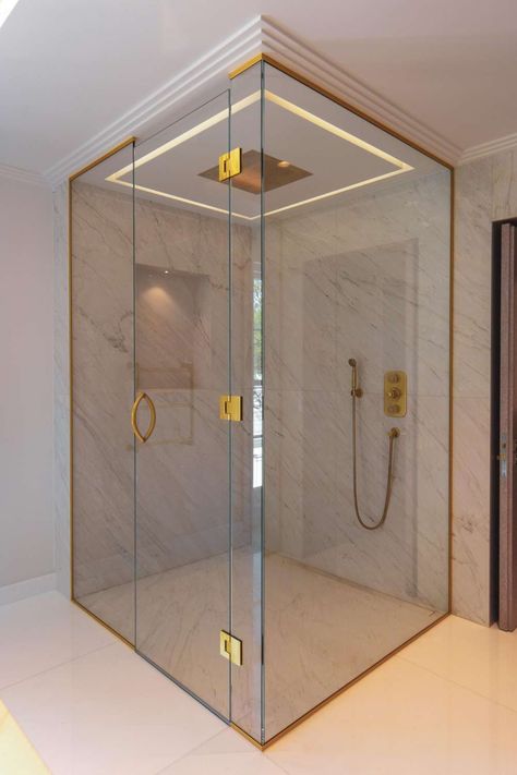 Showers_156s Shower Design Ideas, Bathroom Color Palette, Sliding Shower Screens, Modern Bathroom Renovations, Modern Bathroom Ideas, Design Your Bedroom, Frameless Shower Enclosures, Bathroom Decor Luxury, Shower Enclosures