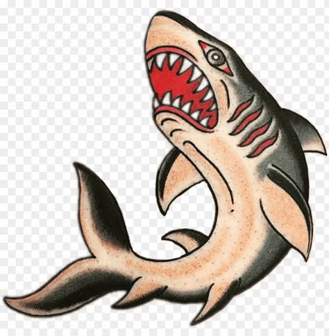 2023 Tattoo Ideas For Men, Shark Tattoo Traditional, Traditional Shark Tattoo, Organize Files, Designs With Meaning, Bodysuit Tattoos, Old School Tattoos, Vintage Tattoos, Surf Tattoo