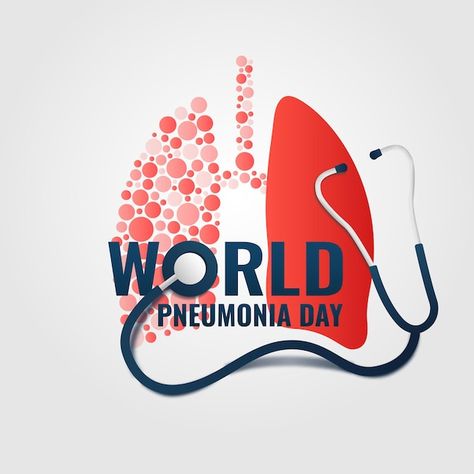 World Pneumonia Day, About World, Vector Photo, Premium Vector, Graphic Resources, Social Media