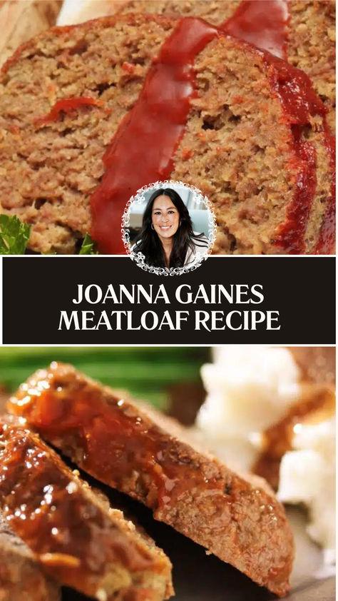 Joanna Gaines Meatloaf Recipe Costco Meatloaf Recipe, Heinz 57 Meatloaf Recipe, Heinz 57 Meatloaf, Meatloaf Sauce Recipe, Chop Meat Recipes, Ground Beef Meatloaf, Magnolia Table Recipes, Beef Meatloaf Recipes, Meatloaf Sauce