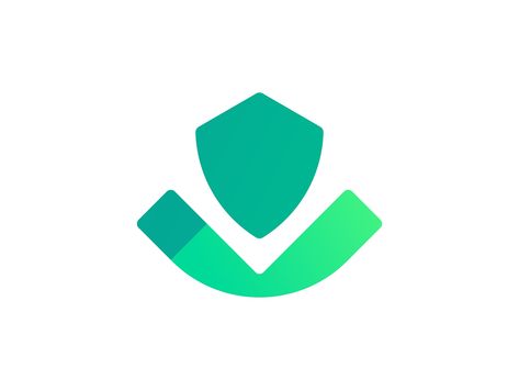 Checkmark + Shield + Person - Logo Concept by Victor Murea on Dribbble Checkmark Logo, Modern Shield Logo, Shield Logo Vector, Future Logo, Bank Branding, Logo Concept, Logo Branding Identity, Identity Logo, Logo Branding