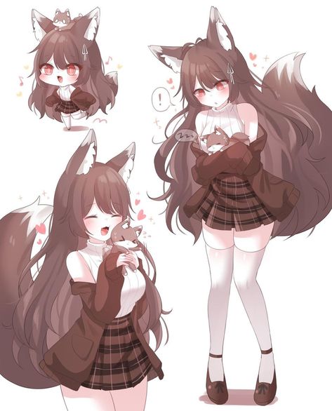 🌸 Foxplushy 🌸 【 Vtuber 】ɞ on Instagram: “Happii Foxii ♥︎ ⸝⸝ ・ Art by: @.honyang122 on Twitter! ・✿ Twitch: Foxplushy🌸 (Link in bio!) ・✿ VTuber キツネ ・✿ LIVE on Twitch 5-8pm EST - - -…” Female Animal Character Design, Animal Anime Characters, Wolf Vtuber, Fox Girl Pfp, Anime Fox Female, Shylily Vtuber Fanart, Fox Girl Art, Fox Vtuber, Cute Anime Female