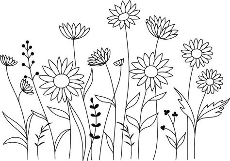 vectors, photos and PSD files | Free download Floral Outline Drawing, Henna Drawings, Doodle Art Flowers, Angelina Jolie Photos, Doodle Books, Gold Bangles For Women, Outline Drawings, Flower Doodles, Doodle Drawings