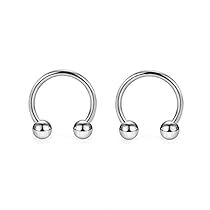 Ear Piercing Ring, Horseshoe Septum, Tragus Earrings Hoop, Earrings Hoops, Piercing Ring, Tragus Earrings, Body Jewelry Piercing, Ear Piercing, Crown Jewels