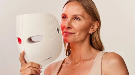 Wellness and fitness brand, Therabody launches new LED mask as part of beauty range Skincare Device, Skincare Mask, Blue Light Therapy, Led Face Mask, Led Therapy, Led Mask, Dry Face, Led Light Therapy, Skin Care Mask