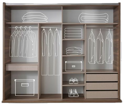 Clothes Closet Design, Room Wardrobe Design, Closet Design Plans, Wall Wardrobe Design, Almirah Designs, Closet Design Layout, Modern Cupboard Design, Home Door Design