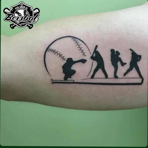 Baseball Tattoo Ideas Men, Baseball Tatoos Men, Baseball Tattoo Design, Small Baseball Tattoo, Baseball Tattoo Ideas For Women, Baseball Tattoo For Men, Baseball Tattoo Ideas, Softball Tattoos, Rio Tattoo