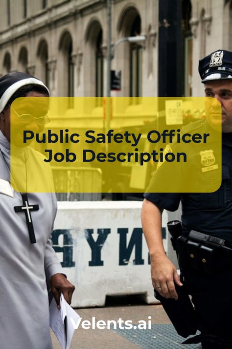 Public Safety Officer Job Description template includes a detailed overview of the key requirements, duties, responsibilities, and skills for this role. It's optimized for posting on online job boards or careers pages and easy to customize this template for your company. Law Enforcement Training, Safety Officer, Job Description Template, Communication Techniques, Keep The Peace, Interpersonal Skills, Security Officer, Hiring Process, Emergency Call