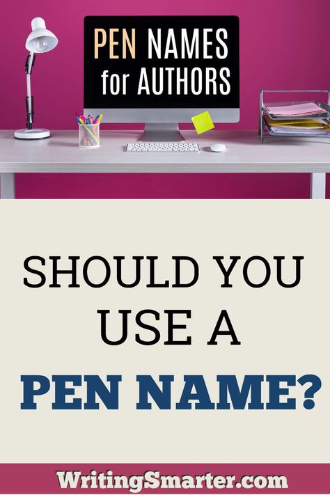 Pen Names For Writers, Names For Writers, Best Pen, Novel Tips, Writer Tips, Nonfiction Writing, I Am A Writer, Pen Name, Writing Templates