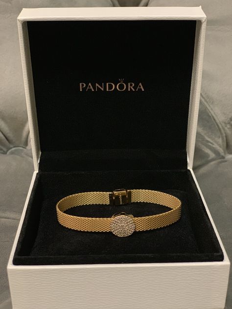 Soooo love this Pandora Reflexions Bracelet in Gold tone 💕 Gold Bracelet Pandora, Luxury Gold Plated Bracelet Gift, Luxury Trendy Gold-plated Bracelets, Pandora Gold Bracelet, Golden Pandora Bracelet, Gold Pandora Bracelet, Pandora Reflexions Bracelet, Luxury Gold-tone Gold Plated Bracelets, Pandora Jewelry Necklace