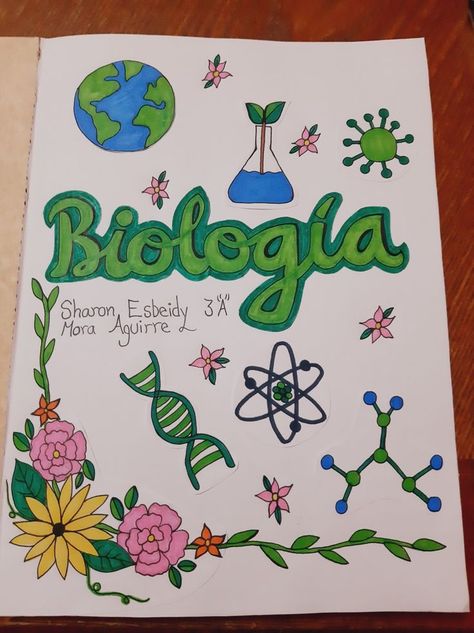 Art Cover Page Ideas, Creative Book Cover Designs, Book Cover Page Design, Project Cover Page, Biology Projects, خريطة ذهنية, Creative Book Covers, School Book Covers, Book Cover Page