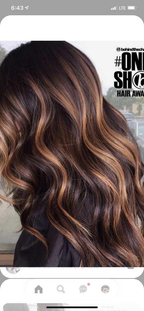 Tiger Eye Hair Color, Tiger Eye Hair, Tiger Hair, Hair Doo, Mermaid Hair Color, Tortoise Shell Hair, Balayage Hair Dark, Black Hair With Highlights, Shot Hair Styles