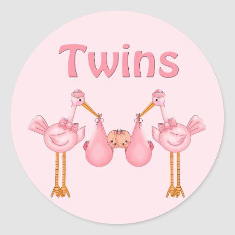 Bedroom Twins, Twin Babies Pictures, Twin Announcement, Baby Frames, Stickers Zazzle, Twins Announcement, Midwifery Student, Girls Stickers, Idee Babyshower