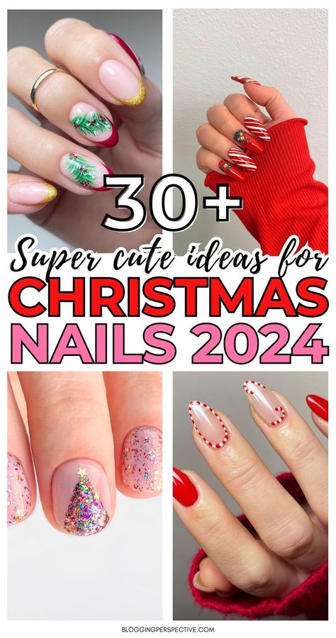 Get in the festive mood with these 30+ stunning Christmas nails! Discover gorgeous Christmas nail designs and Christmas nail ideas that will make your holiday nails pop. From Christmas nail art to cute Christmas nails, these looks are perfect for the season. Check out these Christmas nails 2024 on the blog for all your December nails inspo, plus tips for easy Christmas nails and festive nails. Classy Nails For Christmas, Christmas Full Set Nails, Christmas Winter Nail Designs, Ideas For Christmas Nails, Christmas Nail Gel Designs, Pretty Christmas Nail Designs, Holiday Nail Art Designs, Christmas Fingernail Ideas, Christmas Nail Designs 2024