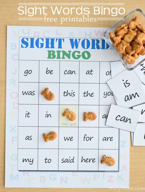 Bingo Sight Words Free Printable, Dolch Sight Words Kindergarten, Learning To Read Games, Sight Words Kindergarten Printables, Sight Word Bingo, Word Bingo, Sight Words Printables, Kindergarten Games, Sight Words Kindergarten