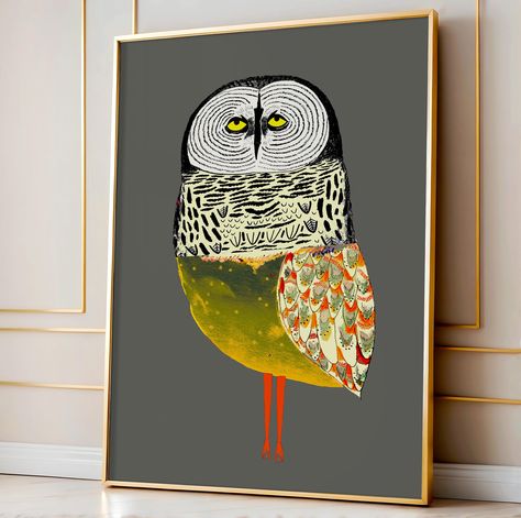 Owl Art Print By Ashley Percival - signed on the front. (UNFRAMED). Printed on Museum Quality Fine Art Paper 315gsm SIZE GUIDE: US SIZES 8x10 inches (20.32 x 25.4 cm) 11x14 inches (27.94 x 35.56 cm) 12x16 inches (30.48 x 40.64 cm)  16x20 inches (40.64 x 50.8 cm) 18x24 inches (45.72x60.96 cm) INTERNATIONAL SIZES A4 - 8.27 x 11.69 inches, 21.0 x 29.7cm A3 - 11.69 x 16.53 inches, 29.7 x 42.0cm A2 - 16.53 x 23.39 inches, 42.0 x 59.4cm A1 - 23.39 x 33.11 inches, 59.4 x 84.1cm A0 33.110 x 46.811 inche