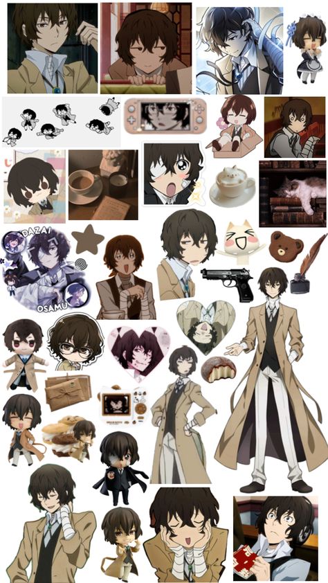 ! Req by: Rubyyy<33 ☆ I still havent gotten to watching/reading BSD but I hope this wasn’t too out of character ☆  you can request a character when requests are open ☆  Individual parts/board- https://pin.it/3gubSqHJv Dazai Osamu, Character Sheet, A Character, Scrapbook Stickers, Pin It, Anime Comics, Bungo Stray Dogs, Cartoon Art Styles, Sticker Sheet