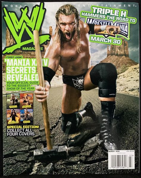 Wwf Magazine, Wwe Magazine, Wwf Diva, Wwe Funny, Wrestling Superstars, Triple H, Big Show, Secrets Revealed, John Cena