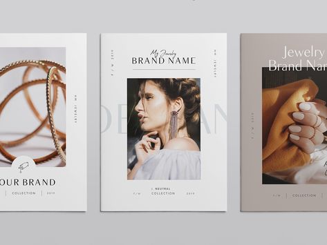 Jewellery Lookbook, Catalog Cover Design, Lookbook Layout, Fashion Editorial Layout, Adobe Illustrator Tutorial, Lookbook Design, Catalogue Design, Catalog Cover, Jewelry Magazine