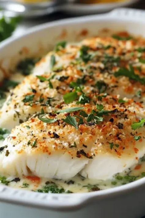 If you’re looking to add healthier and lighter meals to your dinner rotation, these 10 baked fish recipes are perfect! Featuring a mix of succulent flavors and aromatic herbs, each dish is packed with nutrients and personality. From zesty lemon garlic salmon to spicy Cajun tilapia, you'll find a range of options that excite your taste buds and nourish your body. Whether you want something quick for weeknight dinners or show-stoppers for family gatherings, this list has got you covered. Enjoy these delicious, oven-baked fish dinners that are easy to prepare and perfect for any occasion. Striper Fish Recipes, Fish Meal Prep, Cajun Tilapia, Striper Fish, Lighter Meals, Oven Baked Fish, Fish Dinners, Seafood Dinner Recipes, Lemon Garlic Salmon