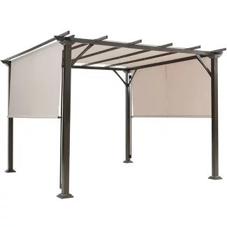 Metal Frame Gazebo, Sun Awnings, Pergola Metal, Permanent Gazebo, Pergola Gazebo, Replacement Canopy, Metal Pergola, Retractable Canopy, Gazebo Canopy