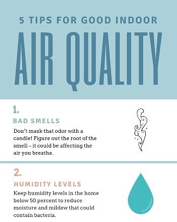 Tips For Good Indoor Air Quality #indoorairquality #goodindoorairquality #indoorairtips #infographic #comfortairzone #sandiego Improve Indoor Air Quality, Environmental Science, Indoor Air Quality, Indoor Air, Air Quality, Health And Wellness, Pie Chart, Science, Interior Design