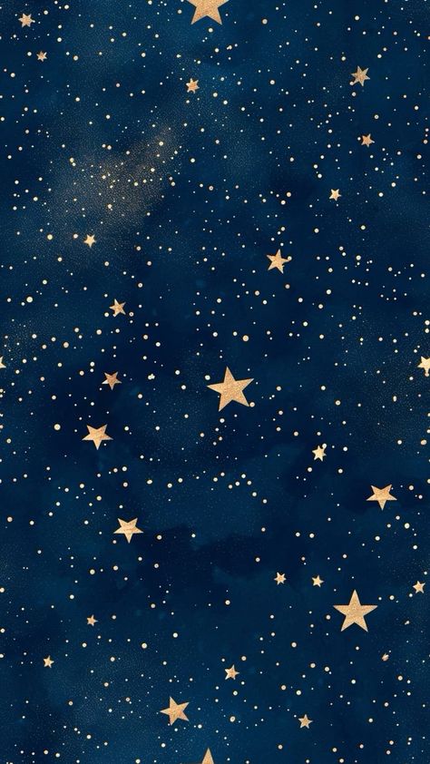 Cosmic Wallpaper Iphone, Iphone Background Stars, Colorful Star Background, Blue And Gold Celestial Aesthetic, Cute Wallpapers Moon, Aesthetic Dark Wallpapers For Laptop, Glowing Stars Wallpaper, Celestial Phone Wallpaper, Wallpaper Iphone Stars