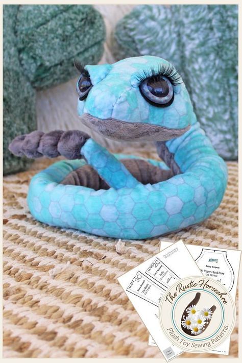 Step by step snake DIY sewing pattern and tutorial with this easy to follow step by step sewing pattern and tutorial. This pattern is quite versatile with numerous options, tips and tricks. Make one as a gift or for yourself! #snake #stuffedanimal #sewingpattern #snakeplushie #toysnake #rattlesnake Snake Sewing Pattern, Snake Sewing Pattern Free, Snake Pattern, Stuffed Snake Pattern, Snake Pillow Diy, Snake Stuffed Animal Pattern, Snake Toys Diy, Stuffed Snake Pattern Sewing, Fabric Snake Pattern