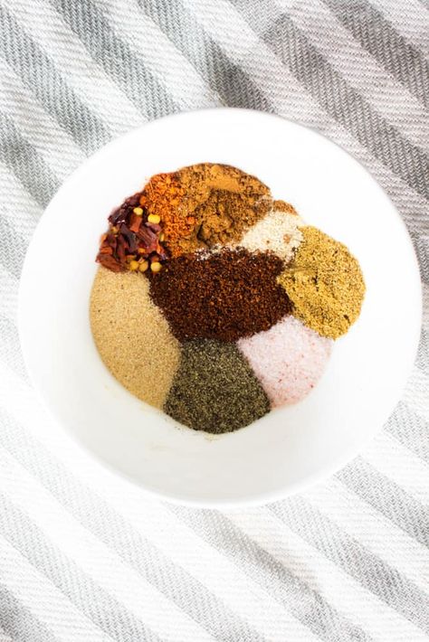 This gluten-free taco seasoning is so delicious and healthy. No weird added ingredients in this one! It is also a whole30 approved taco seasoning that is made with spices that are perfect for any Mexican dish, taco night, or busy weeknight dinners. #glutenfree #tacoseasoning #homemadetacoseasoning #whole30 #paleo #keto Ramen Seasoning Recipe, Top Ramen Recipes, Chicken Carnitas, Gluten Free Taco Seasoning, Ramen Seasoning, Gluten Free Tacos, Top Ramen, Taco Salads, Spicy Ramen