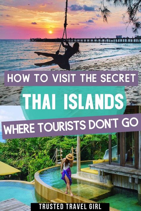 Island Hopping Thailand, Best Islands In Thailand, Thailand Off The Beaten Path, Thailand Island Hopping Itinerary, Visiting Thailand, Thailand Island Hopping, Thailand Islands, Thai Islands, Thailand Itinerary