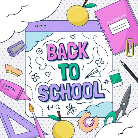 Back to school clipart