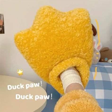 Who wants these adorable duck paw slippers?🫶 They are available on our website now! Grab yours before it runs out.🥰#duck #slippers #warm Duck Slippers, Paw Slippers, Run Out, Slippers, Running, On Instagram, Quick Saves, Clothes, Instagram