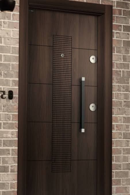 Tor Design, Pintu Interior, Flush Door Design, House Main Door, Modern Wooden Doors, Single Door Design, House Main Door Design, Door Design Photos, Front Door Design Wood