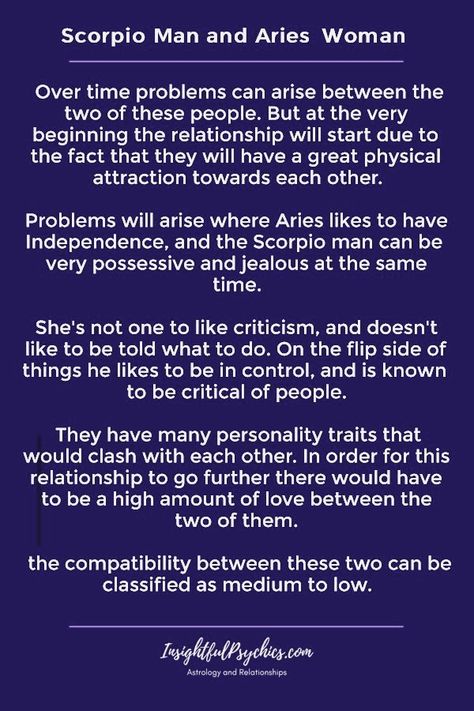 Aries Woman Scorpio Man Compatibility, Scorpio Man And Aries Woman, Scorpio Man Aries Woman, Scorpio And Aries Relationship, Aries And Scorpio Relationship, Scorpio Aries Compatibility, Scorpio Matches, Scorpio And Aries, Aries Characteristics