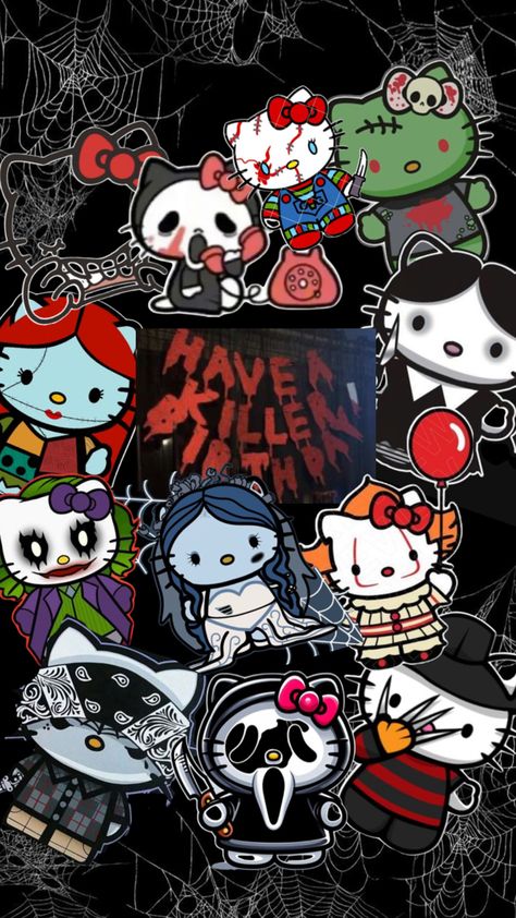 Hello Kitty Halloween Wallpaper, Helloween Wallpaper, Pretty Wallpaper Ipad, Hello Kitty Wallpaper Hd, Pink Wallpaper Hello Kitty, Halloween Wallpaper Iphone Backgrounds, Images Hello Kitty, Halloween Wallpaper Cute, Walpaper Hello Kitty