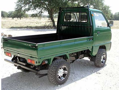 Carlisle tires 23x8x12 Jdm Mini Truck, Custom Car Parts, Kei Truck, Mini Trucks 4x4, Dream Whip, Deer Camp, Suzuki Carry, Amphibious Vehicle, Future Trucks