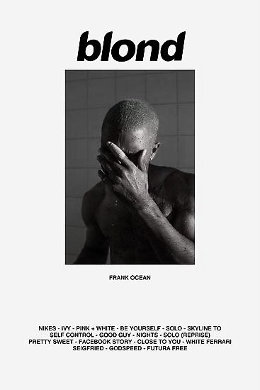 Frank Ocean Album Poster, Ocean Posters, Nostalgia Ultra, Frank Ocean Blonde, Blonde Album, Frank Ocean Album, Frank Ocean Poster, Frank Ocean Wallpaper, Channel Orange