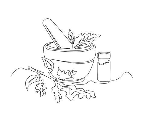 Vector continuous one line drawing of mo... | Premium Vector #Freepik #vector #mortar-pestle #pestle #continuous-line #line-illustration Mortar And Pestle Illustration, Mortar And Pestle Drawing, Art Vector Illustration, Mortar Pestle, Line Art Vector, Continuous Line Drawing, One Line Drawing, Simple Illustration, Continuous Line