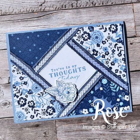 Nacho Average Swaps - March 2024 - Tammy K. Fite, Stampin' Up! Demonstrator Stampin Up Tuned In Cards, Su Anniversary Card Ideas, Fracture Cards, Fractured Cards, Countryside Corners, Earthen Textures, Girly Cards, Quilted Cards, Strip Cards