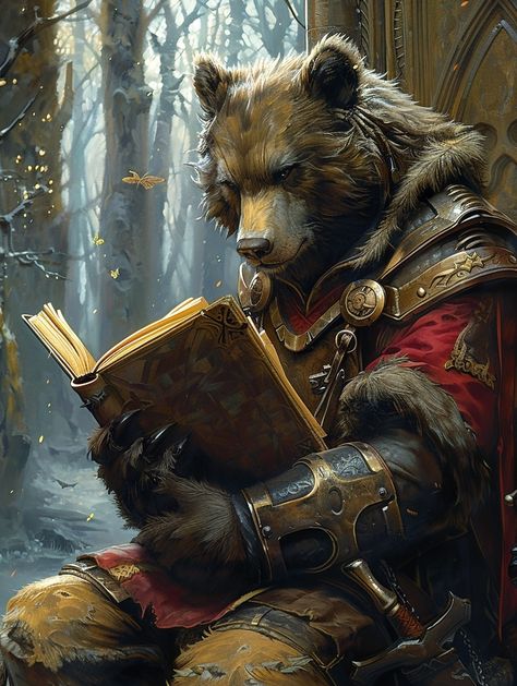 Azeroth D&d Beasts, Bearfolk Dnd, D&d Character Art, Anthro Bear, Bear People, Bear Warrior, Mythical Creatures Fantasy, Bear Character, Iphone Wallpaper Fall