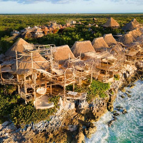 12 Different Kinds of Caribbean Hotel — by Tablet Hotels Tulum Mexico Beach, Azulik Tulum, Aruba Hotels, Soho Beach House, Jungle Resort, Caribbean Hotels, Tulum Hotels, Caribbean Vacation, Caribbean Resort