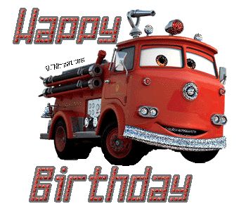 Happy Birthday Fire Truck Happy Birthday Firefighter, Birthday Firefighter, Cute Birthday Quotes, Birthday Greetings Images, Free Happy Birthday Cards, Best Birthday Quotes, Happy Birthday Boy, Firefighter Birthday, Birthday Quotes For Him