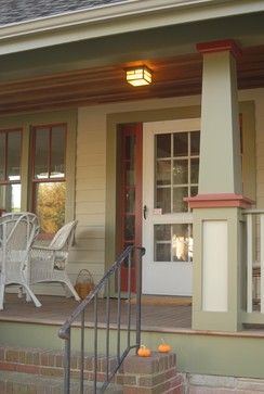 Craftsman Porch Columns, Craftsman Columns, Craftsman Style Porch, Craftsman Porch, Best Exterior Paint, Exterior Home Design, Porch Columns, Bungalow Exterior, Craftsman Exterior