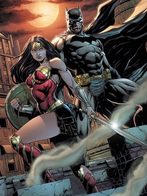 Jason Fabok Superman, Batman And Wonder Woman, Justice League Art, Jason Fabok, Marvel And Dc Characters, Bob Kane, Wonder Woman Art, Batman Wonder Woman, Dc Comics Superheroes