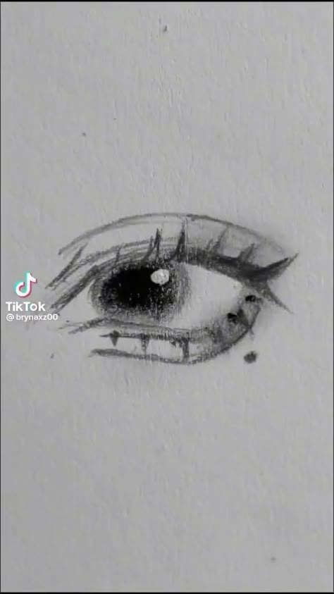 Eye Reference Drawing, Eye Sketches, Eye Reference, Drawing Tuts, Simple Eye, Drawing Prompts, Creative Drawing Prompts, Little Drawings, Reference Drawing