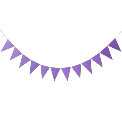 10Feet Light Purple Hanging Pennant Banner Triangle Flags String for Lilac Violet Wedding Birthday Violet Wedding, Pennant Banner, Pennant Banners, Light Purple, Bunting, Lilac, Violet, Flag, Purple